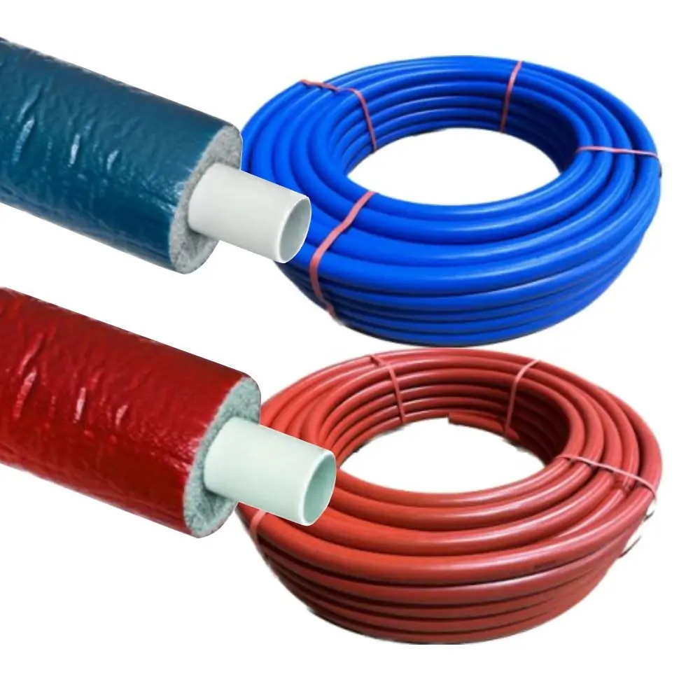 Multitubo S9 20mm 20 Meter Coil Pre-Insulated Multilayer Pipes PLUS S9 (9mm) in Red Insulation — image 1 of 5