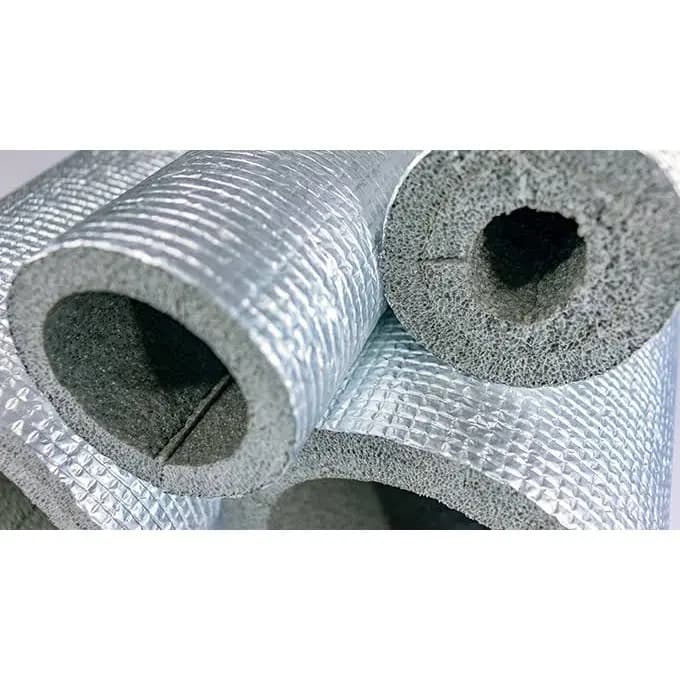ST-Fix 4mm XLPE Insulation Coil -Silver | Cross-Linked Polyethylene Pipe Insulation | Thermal & Condensation Protection - per Meter